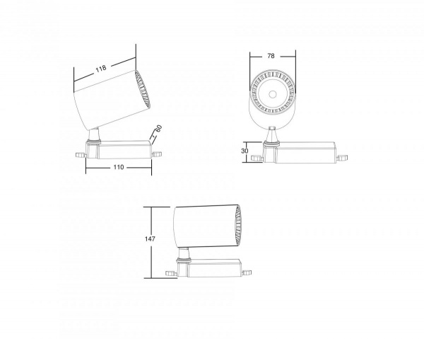фото Трековый светильник Maytoni Technical Vuoro TR029-3-10W4K-W, белый