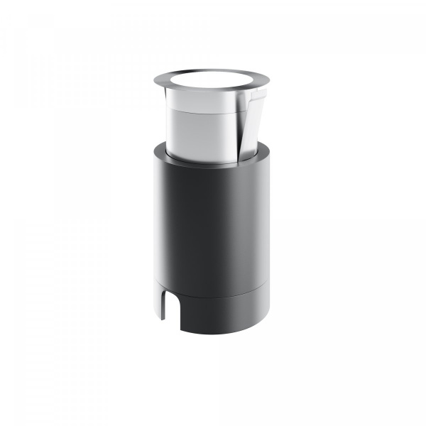 Уличный встраиваемый светильник Maytoni Outdoor Gleam O515DL-L1S3K, серебро