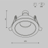 фото Встраиваемый светильник Maytoni Technical Share DL126-GU10-W, белый