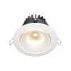 Встраиваемый светильник Maytoni Technical Yin DL031-2-L12W, белый