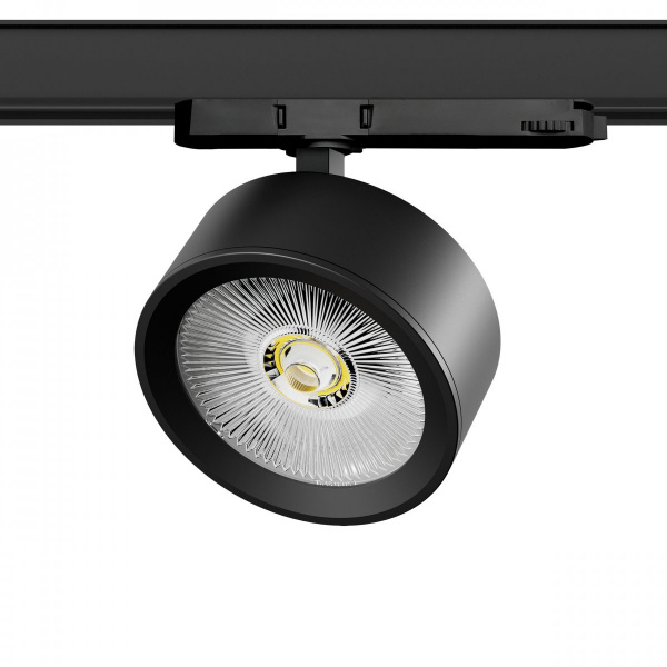 фото Светильник для трековой системы Quattro LED 30W с адаптером Alta Pro, черный Lightstar A5647QT