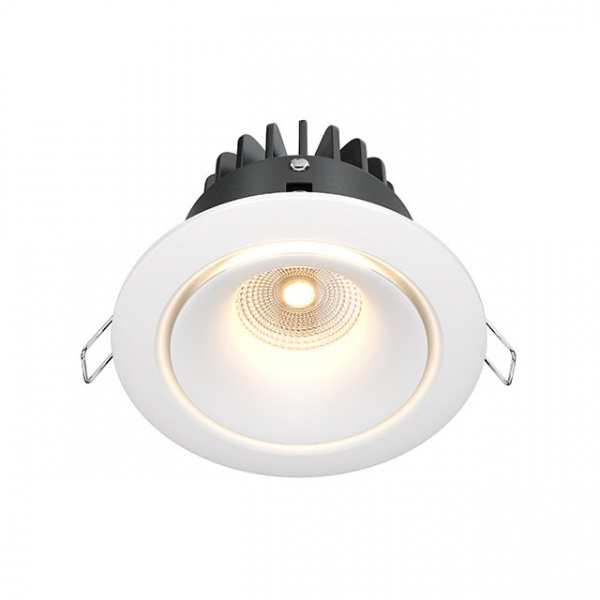 Встраиваемый светильник Maytoni Technical Yin DL031-2-L12W, белый