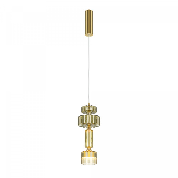 Подвесной светильник Maytoni Level MOD253PL-L18BS3K1, латунь