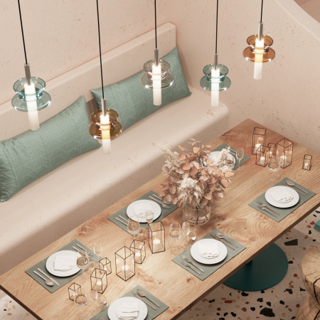 фото Подвесной светильник Maytoni Sound Wave MOD255PL-01B2, черный