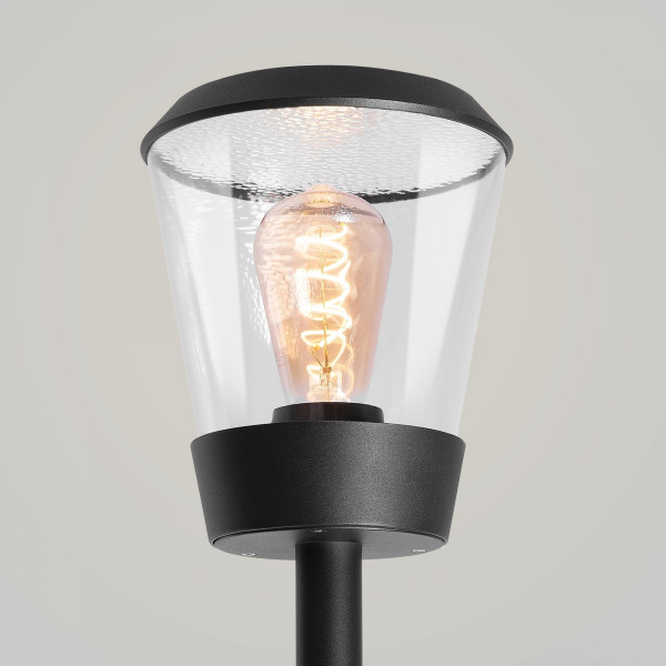 фото Уличный настенный светильник Maytoni Outdoor Faro O039WL-01B, черный