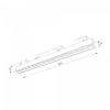 фото Slim Magnetic SL03 Трековый светильник 18W 4200K черный 85006/01
