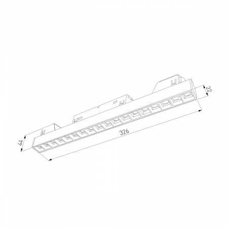 фото Slim Magnetic SL03 Трековый светильник 18W 4200K черный 85006/01