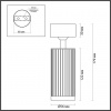 фото Потолочный св-к поворотный на 360° металл/под латунь IP20 LED GU10 10W 220V MANCHESTER HIGHTECH, арт. 7013/1C