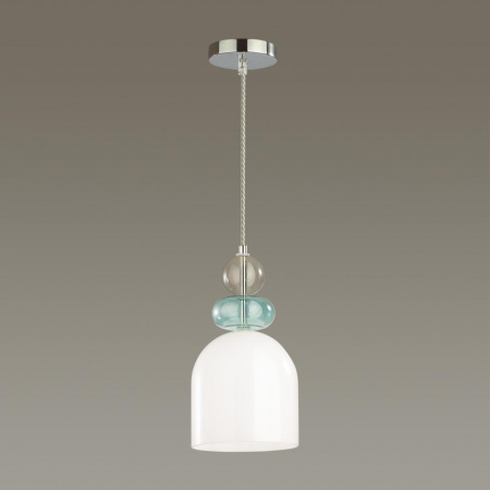 фото Хром Подвес E27 1*60W 220V GILLIAN MODERNI, арт. 5235/1B