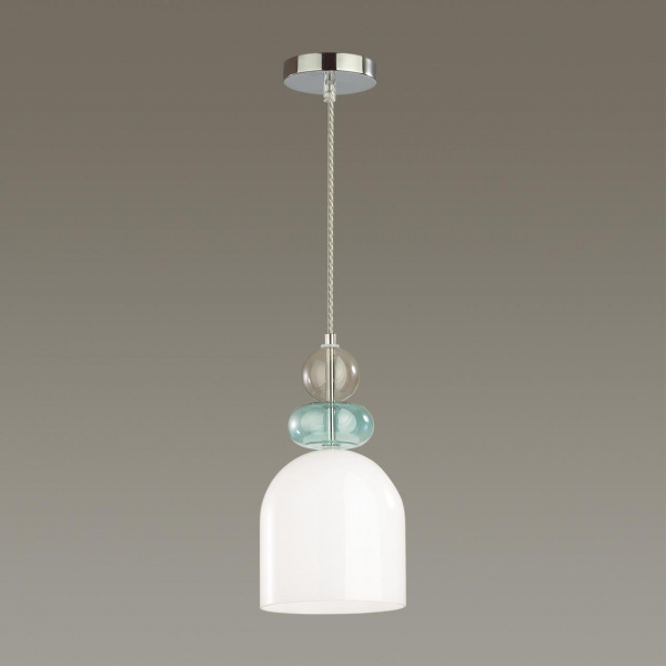 фото Хром Подвес E27 1*60W 220V GILLIAN MODERNI, арт. 5235/1B