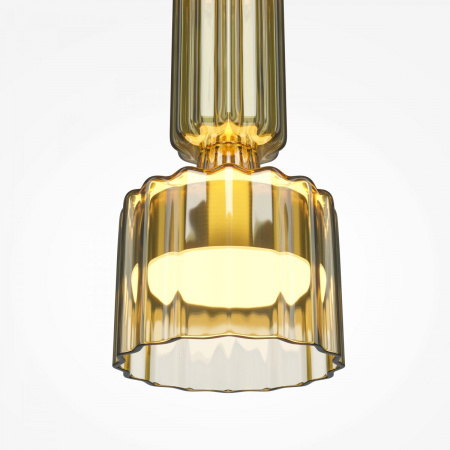 фото Подвесной светильник Maytoni Level MOD253PL-L18BS3K1, латунь