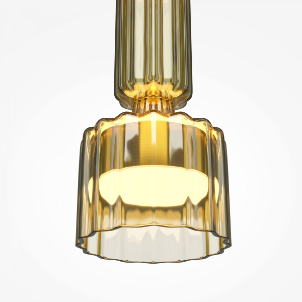 фото Подвесной светильник Maytoni Level MOD253PL-L18BS3K1, латунь