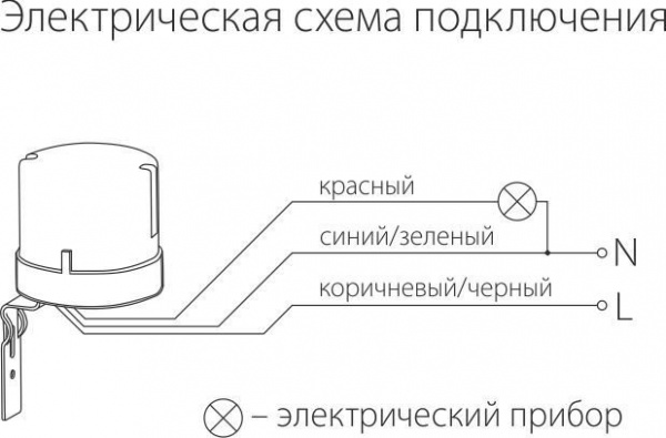 фото Датчик освещенности 5500W IP44 SNS L 07
