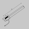 фото Источник напряжения встраиваемый Radity 48В, 100Вт, белый Maytoni Technical TRA084DR-100W