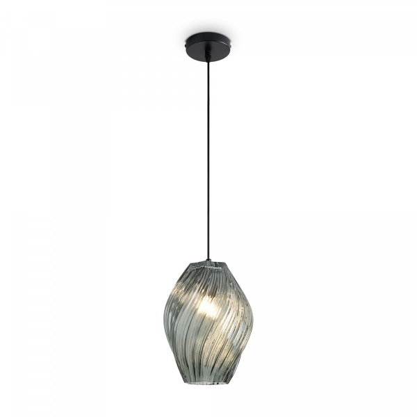 Подвесной светильник Freya Shiny FR5547PL-01DBL, темно-сине-зеленый