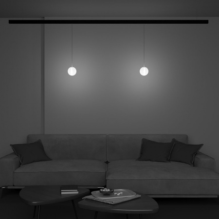 фото Трековый подвесной светильник Maytoni Technical Luna TR039-4-5W3K-WW-DS, черный