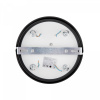 фото Люстра Freya Navel FR8016PL-08BBS1, черный и латунь