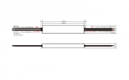 фото Блок питания SWG в метал. корпусе IP67, DT6 DALI, PUSH, 0-10V, 300Вт, 48В, DALI-DT6-300-48