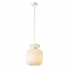 фото Белый/белый/металл/стекло/эко.кожа Подвес E27 1*60W JUGI PENDANT, арт. 5042/1C