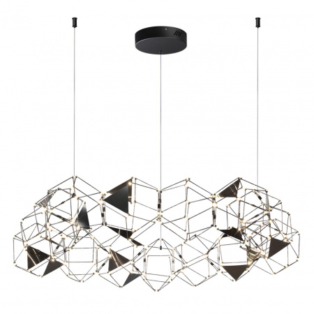 фото Черный хром/металл Люстра LED 68W 4000K 3740Лм TRELLIS L-VISION, арт. 5087/68L