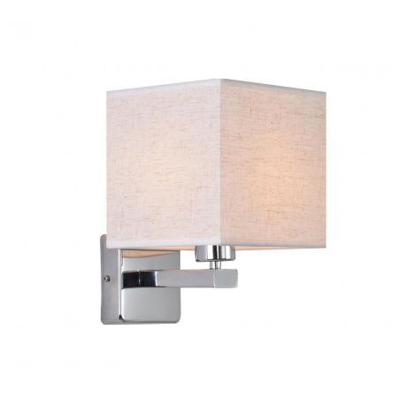 фото Хром/бежевый металл/текстиль Бра E27 60W 240V NORMAN CLASSI, арт. 8360/1W