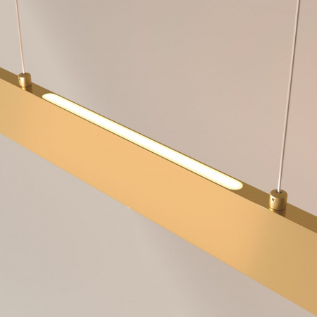 фото Подвесной светильник Maytoni Step P010PL-L30G3K, матовое золото