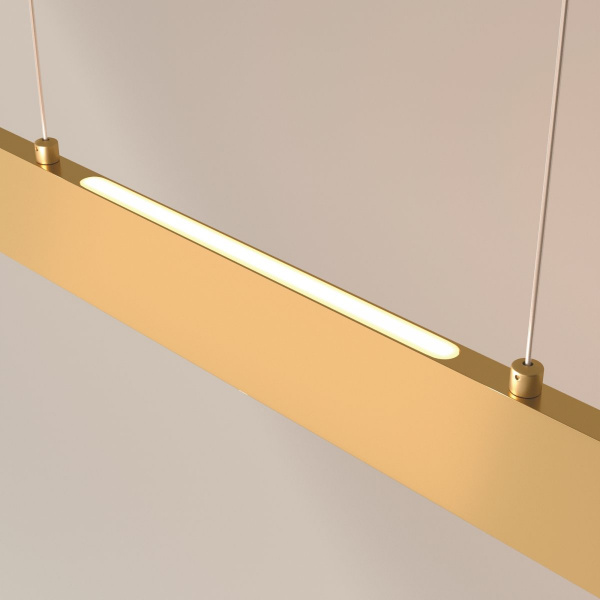 фото Подвесной светильник Maytoni Step P010PL-L30G3K, матовое золото