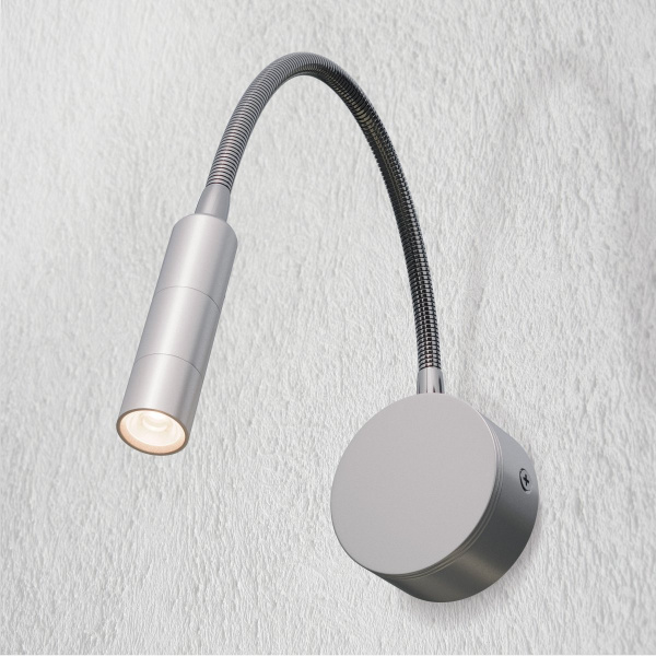 фото Бра 3W 145LM 3000K, алюминий Omega Lightstar 200134