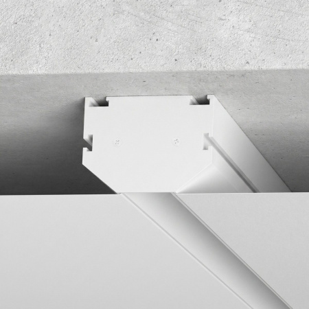 фото Slim Magnetic Заглушки для шинопровода в натяжной потолок 85204/00 белый 2 шт. 85206/00