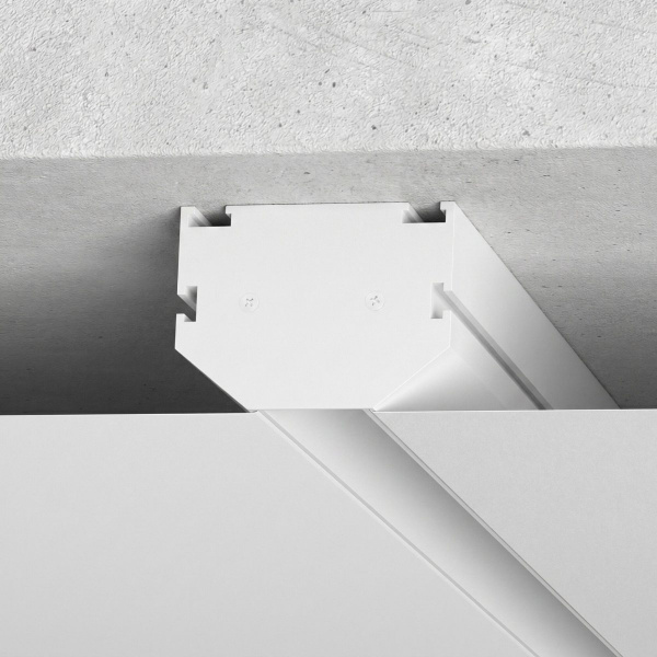 фото Slim Magnetic Заглушки для шинопровода в натяжной потолок 85204/00 белый 2 шт. 85206/00