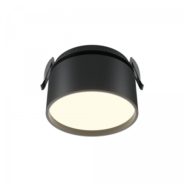 Встраиваемый светильник Maytoni Technical Onda DL024-12W-DTW-B, черный