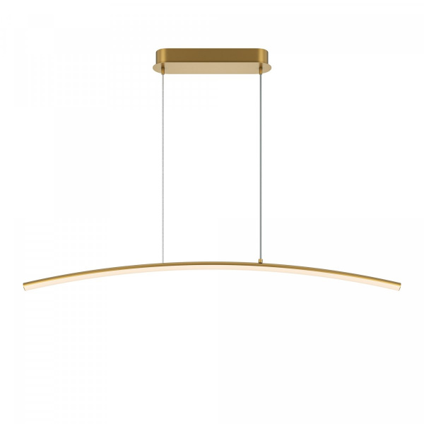Подвесной светильник Maytoni Curve MOD243PL-L18BSK, латунь