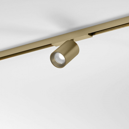 фото Трековый светильник 10W 4000K (латунь) 85525/01 система Лайн