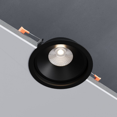 фото Встраиваемый светодиодный светильник 25083/LED, черный