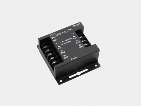 фото Усилитель SWG RGB,24А,Черный, AMP-RGB-24A-BL
