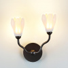 фото Черный матовый/белый/фарфор Бра G4 LED 2*5W GARDI MODERN, арт. 5090/2W