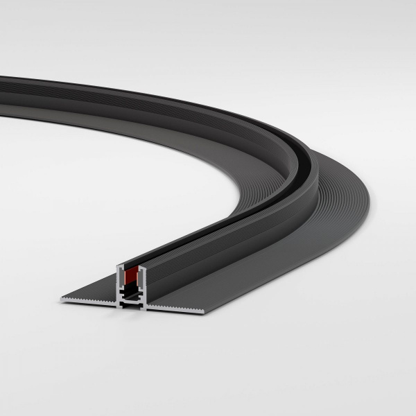 фото Mini Magnetic Шинопровод под ГКЛ 12,5 мм черный Ø600 85219/00