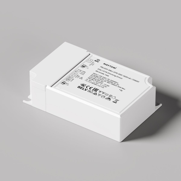 фото Источник тока DALI DT6 65Вт IP20 500-1500А Maytoni 726001, белый