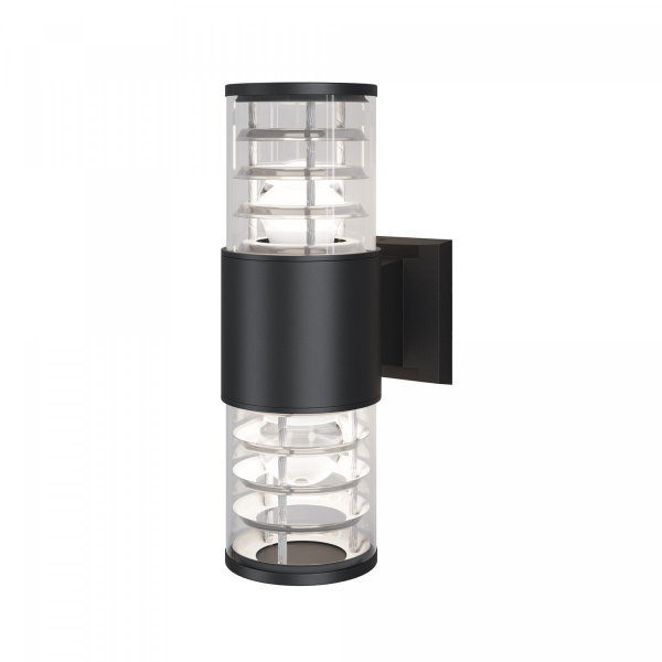 фото Уличный настенный светильник Maytoni Outdoor Bronx O576WL-02B, черный