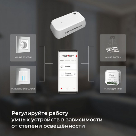 фото Умный датчик освещенности 76200/00