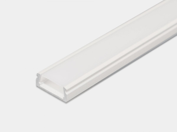 Комплект SWG SF-1506-WH, профиль накладной П-образный 2м, белый