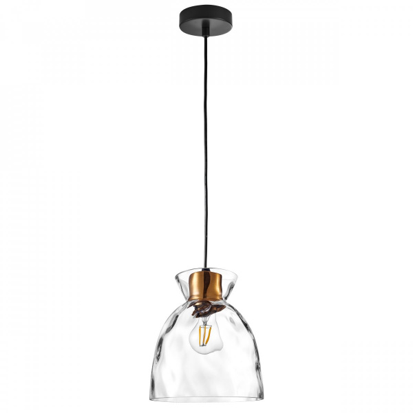 Подвес стеклянный Nubella, черный Lightstar 806110