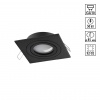 Светильник GU10 50Вт 220-240В IP20 WIR, арт. 371020