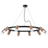 фото Люстра подвесная Rullo, черный Lightstar LR0203001