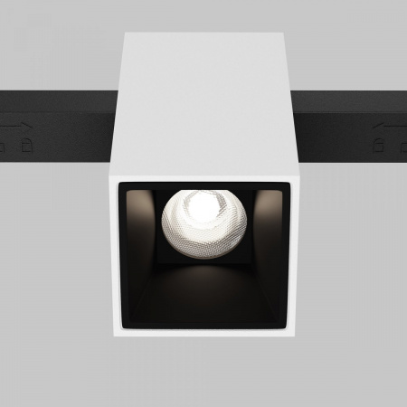фото Трековый светильник Maytoni Technical Alfa TR121-4-7W-DS-W, черный