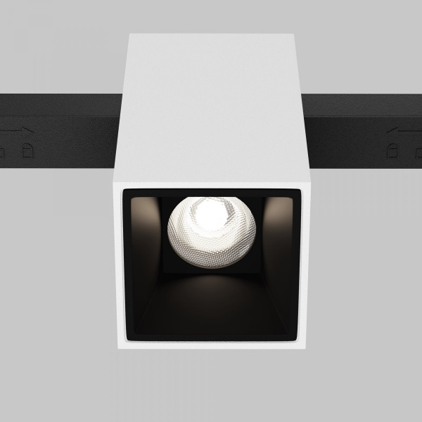 фото Трековый светильник Maytoni Technical Alfa TR121-4-7W-DS-W, черный