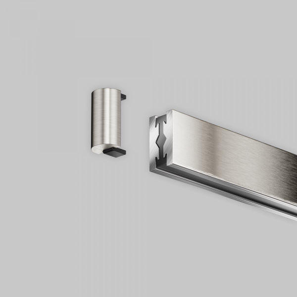 фото Заглушка торцевая для шинопровода Flarity,1 шт., платина Maytoni Technical TRA154EC-PT
