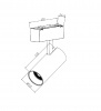 фото Трековый светильник SWG 10Вт, белый, 3000К SY-601201-WH-10-36-WW