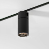 фото Slim Magnetic Трековый светильник с инновационной антибликовой решеткой 13W 4000K Kars черный 85524/01