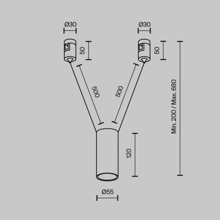 фото Трековый светильник Maytoni Technical Focus Led TR157-1-12W3K-PT, платина